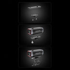 AKEEYO 710 Lite sporto kamera vaizdo įrašytuvas dviračio rankenai - juoda -- Cycling Accessories