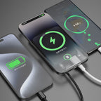Dudao K14S Magnetinis Power Bank 20W 5000mAh 1x USB-A 1x USB-C – Juodas -- Powerbanks