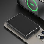 Dudao K14S Magnetinis Power Bank 20W 5000mAh 1x USB-A 1x USB-C – Juodas -- Powerbanks