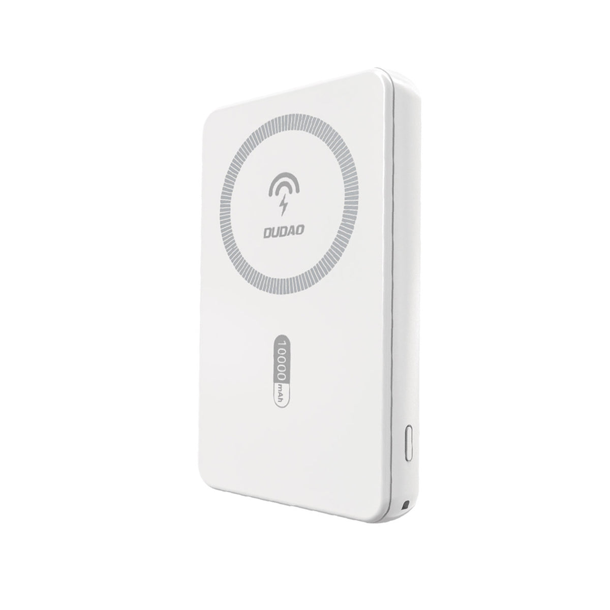 Dudao K14S Magnetinis Power Bank 20W 5000mAh 1x USB-A 1x USB-C – Baltas -- Powerbanks