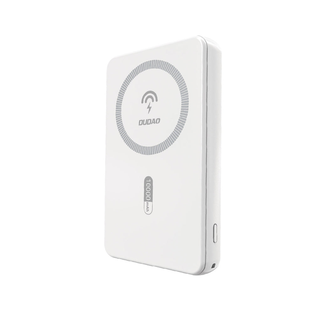 Dudao K14S Magnetinis Power Bank 20W 5000mAh 1x USB-A 1x USB-C – Baltas -- Powerbanks