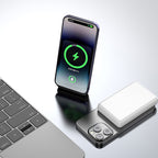 Dudao K14S Magnetinis Power Bank 20W 5000mAh 1x USB-A 1x USB-C – Baltas -- Powerbanks