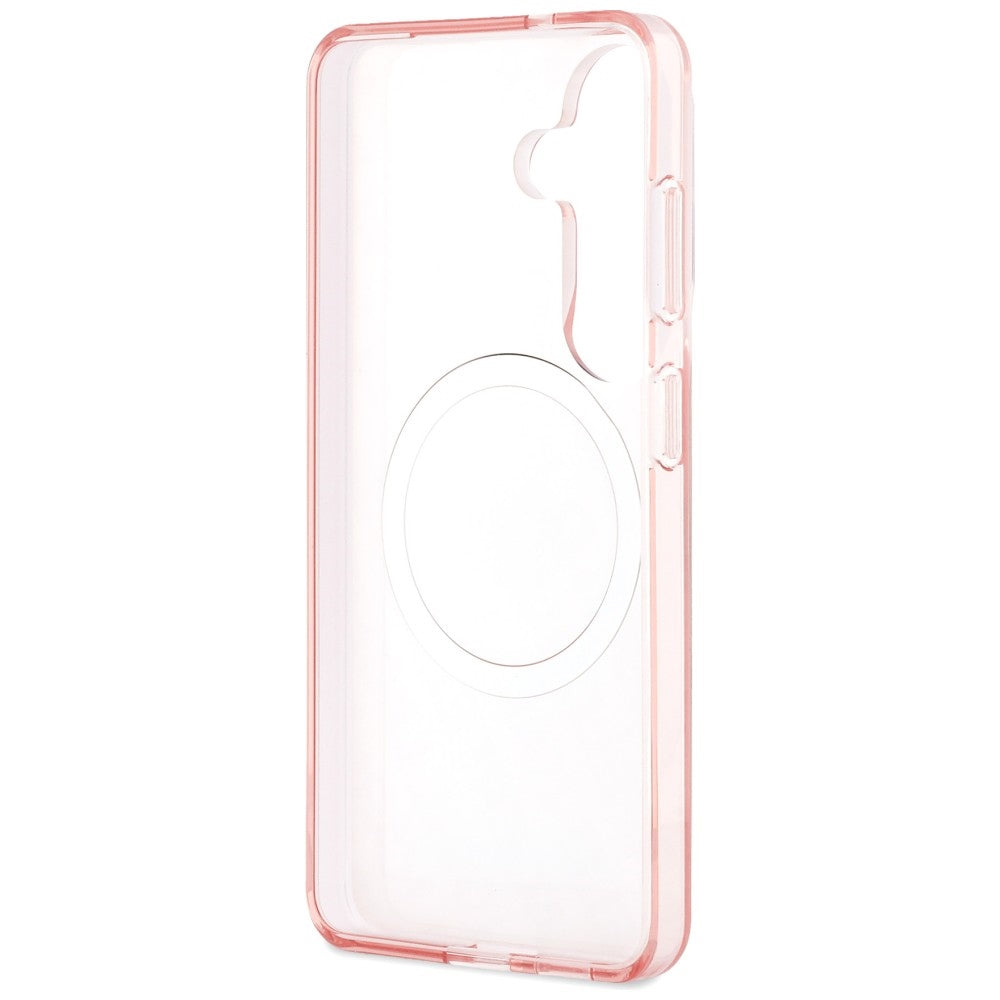 Karl Lagerfeld IML kartotinis Choupette MagSafe dėklas, skirtas Samsung Galaxy S26 - Pink