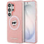 Karl Lagerfeld IML kartotinis Choupette MagSafe dėklas, skirtas Samsung Galaxy S26 Ultra - Pink