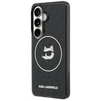 Karl Lagerfeld IML kartotinis Choupette MagSafe dėklas, skirtas Samsung Galaxy S26 - Black