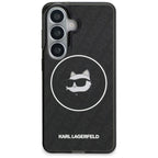 Karl Lagerfeld IML kartotinis Choupette MagSafe dėklas, skirtas Samsung Galaxy S26 - Black