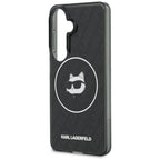 Karl Lagerfeld IML kartotinis Choupette MagSafe dėklas, skirtas Samsung Galaxy S26 - Black