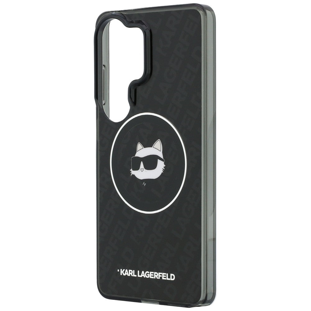 Karl Lagerfeld IML Repeated Choupette MagSafe dėklas Samsung Galaxy S26 Ultra - juodas -- Samsung Galaxy S26 Ultra
