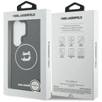 Karl Lagerfeld IML Repeated Choupette MagSafe dėklas Samsung Galaxy S26 Ultra - juodas -- Samsung Galaxy S26 Ultra