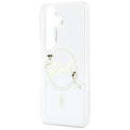 Karl Lagerfeld IML KC Script MagSafe Case skirtas Samsung Galaxy S26 – Skaidrus -- Samsung Galaxy S26