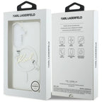 Karl Lagerfeld IML KC Script MagSafe Case skirtas Samsung Galaxy S26 – Skaidrus -- Samsung Galaxy S26
