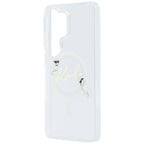 Karl Lagerfeld IML KC Script MagSafe dėklas skirtas Samsung Galaxy S26 Ultra - Skaidrus -- Samsung Galaxy S26 Ultra