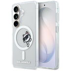 Karl Lagerfeld IML Peekaboo Choupette MagSafe dėklas skirtas Samsung Galaxy S26 - Skaidrus -- Samsung Galaxy S26