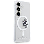 Karl Lagerfeld IML Peekaboo Choupette MagSafe dėklas skirtas Samsung Galaxy S26 - Skaidrus -- Samsung Galaxy S26