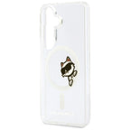 Karl Lagerfeld IML Peekaboo Choupette MagSafe dėklas skirtas Samsung Galaxy S26 - Skaidrus -- Samsung Galaxy S26