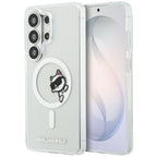 Karl Lagerfeld IML Peekaboo Choupette MagSafe dėklas skirtas Samsung Galaxy S26 Ultra - skaidrus -- Samsung Galaxy S26 Ultra