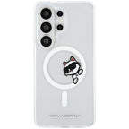 Karl Lagerfeld IML Peekaboo Choupette MagSafe dėklas skirtas Samsung Galaxy S26 Ultra - skaidrus -- Samsung Galaxy S26 Ultra