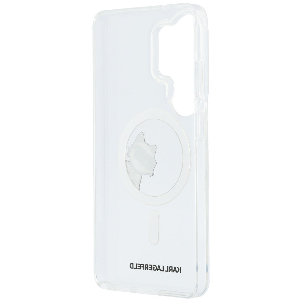 Karl Lagerfeld IML Peekaboo Choupette MagSafe dėklas skirtas Samsung Galaxy S26 Ultra - skaidrus -- Samsung Galaxy S26 Ultra