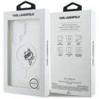 Karl Lagerfeld IML Peekaboo Choupette MagSafe dėklas skirtas Samsung Galaxy S26 Ultra - skaidrus -- Samsung Galaxy S26 Ultra