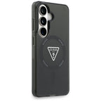 Guess IML gradiento trikampis MagSafe Dėklas, skirtas Samsung Galaxy S26 - Black