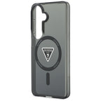 Guess IML gradiento trikampis MagSafe Dėklas, skirtas Samsung Galaxy S26 - Black