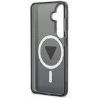 Guess IML gradiento trikampis MagSafe Dėklas, skirtas Samsung Galaxy S26 - Black