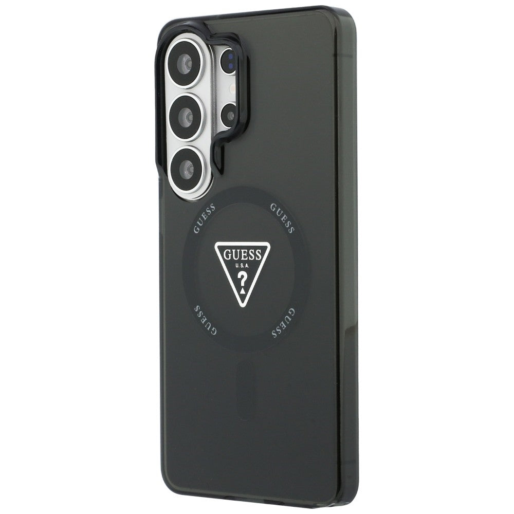 Guess IML Gradient Triangle MagSafe dėklas Samsung Galaxy S26 Ultra - Juodas -- Samsung Galaxy S26 Ultra