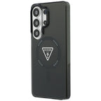 Guess IML Gradient Triangle MagSafe dėklas Samsung Galaxy S26 Ultra - Juodas -- Samsung Galaxy S26 Ultra