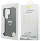 Guess IML Gradient Triangle MagSafe dėklas Samsung Galaxy S26 Ultra - Juodas -- Samsung Galaxy S26 Ultra