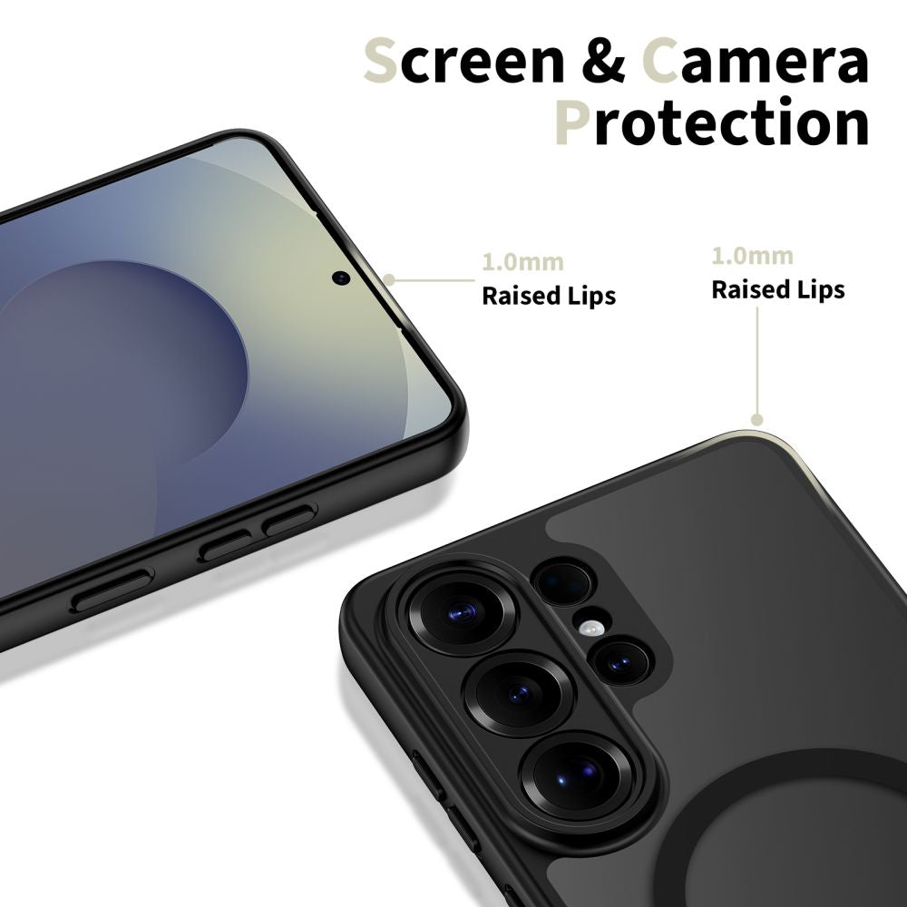 Tech-Protect BasicMag MagSafe Dėklas, skirtas Samsung Galaxy S26 Ultra - Translucent -- Samsung Galaxy S26 Ultra