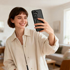 Tech-Protect MagRack MagSafe Dėklas, skirtas Samsung Galaxy S26 - Matte Black -- Samsung Galaxy S26