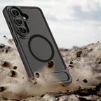 Tech-Protect MagRack MagSafe Dėklas, skirtas Samsung Galaxy S26+ - Matte Black -- Samsung Galaxy S26+