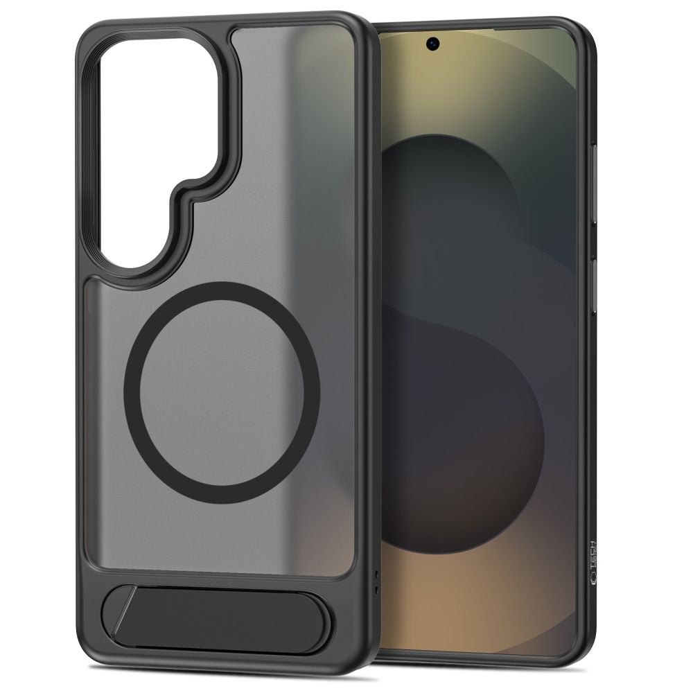 Tech-Protect MagRack MagSafe Dėklas, skirtas Samsung Galaxy S26 Ultra - Matte Black -- Samsung Galaxy S26 Ultra