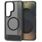 Tech-Protect MagRack MagSafe Dėklas, skirtas Samsung Galaxy S26 Ultra - Matte Black -- Samsung Galaxy S26 Ultra