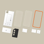 Tech-Protect Easy Nustatyti + 3–Pack Tempered Glass, skirta Samsung Galaxy A37 5G -- Samsung Galaxy A37