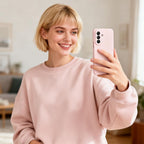 Tech-Protect Piktogramos dėklas, skirtas Samsung Galaxy A57 5G - Pink -- Samsung Galaxy A57 5G