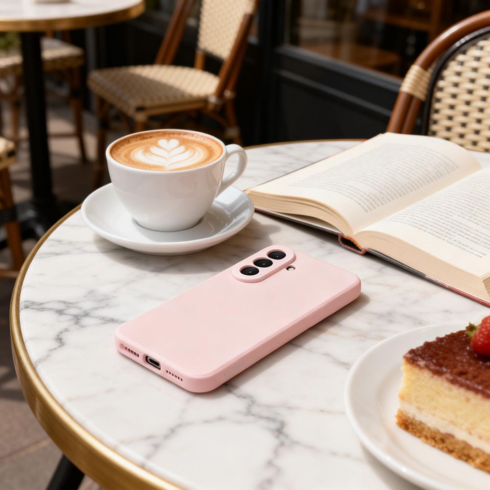 Tech-Protect Piktogramos dėklas, skirtas Samsung Galaxy A37 5G - Pink -- Samsung Galaxy A37 5G