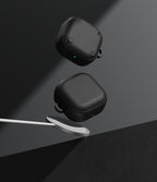 Ringke Onikso magnetinis dėklas, skirtas Samsung Galaxy Buds 4 / 4 Pro - Black -- Samsung Galaxy Buds 4 / Samsung 4 Pro /...