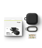 Ringke Onikso magnetinis dėklas, skirtas Samsung Galaxy Buds 4 / 4 Pro - Black -- Samsung Galaxy Buds 4 / Samsung 4 Pro /...
