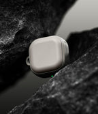 Ringke Onikso magnetinis dėklas, skirtas Samsung Galaxy Buds 4 / 4 Pro - Gray -- Samsung Galaxy Buds 4 / Samsung 4 Pro /...