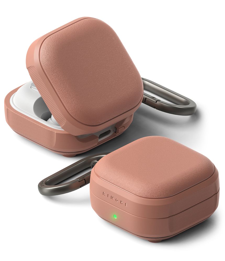 Ringke Onikso magnetinis dėklas, skirtas Samsung Galaxy Buds 4 / 4 Pro - Pink -- Samsung Galaxy Buds 4 / Samsung 4 Pro /...