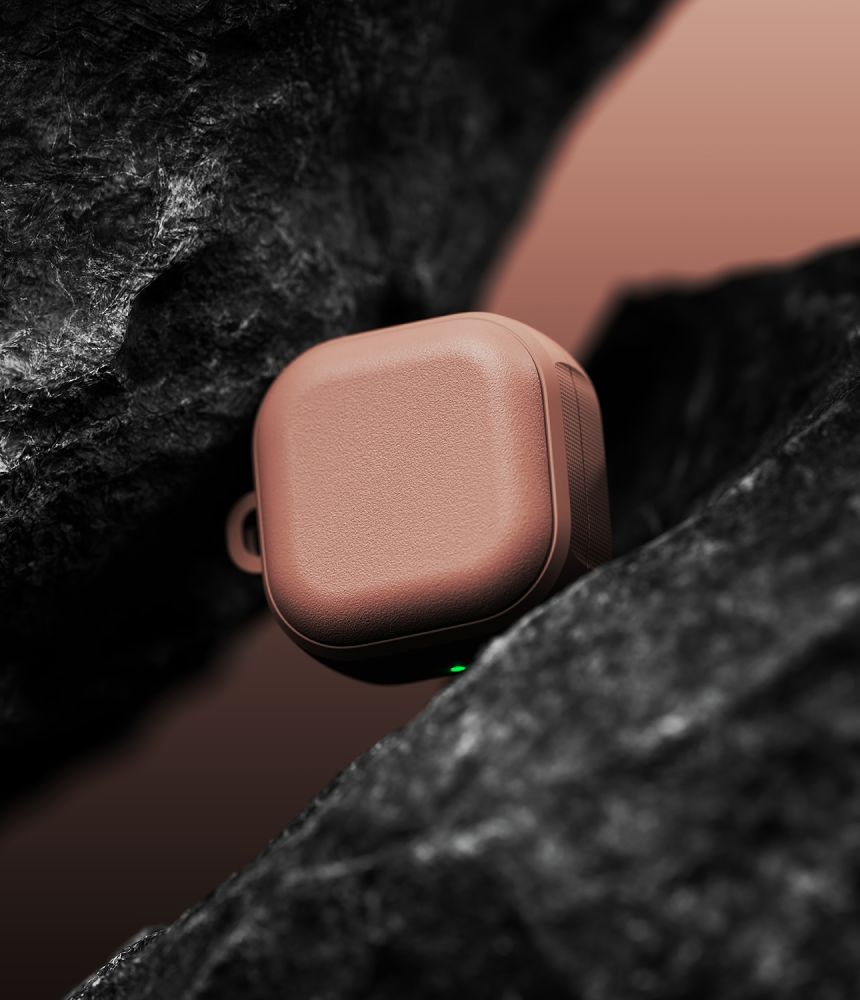 Ringke Onikso magnetinis dėklas, skirtas Samsung Galaxy Buds 4 / 4 Pro - Pink -- Samsung Galaxy Buds 4 / Samsung 4 Pro /...