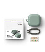 Ringke Onikso magnetinis dėklas, skirtas Samsung Galaxy Buds 4 / 4 Pro - Green -- Samsung Galaxy Buds 4 / Samsung 4 Pro /...