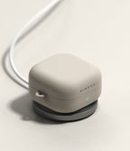 Ringke Silikoninis dėklas, skirtas Samsung Galaxy Buds 4 / 4 Pro - Beige -- Samsung Galaxy Buds 4 / Samsung 4 Pro /...