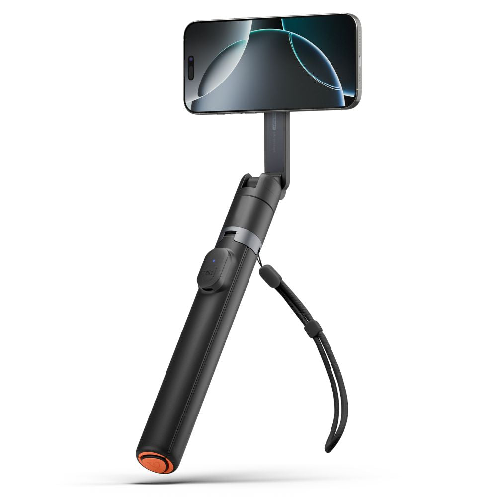 Spigen S581W MagSafe Bluetooth asmenukių lazda ir trikojis - juodas -- Selfie Sticks & Tripods