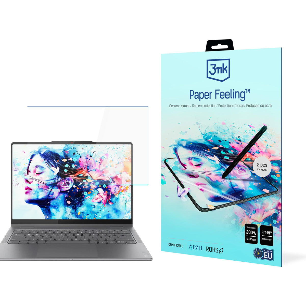3mk Paper Feeling apsauginė plėvelė Lenovo Yoga 7 2-in-1 14ILL10 14" -- Cell phone protection film