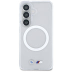 BMW IML smūgiams atsparus metalinis logotipas MagSafe Dėklas, skirtas Samsung Galaxy S26 - Transparent