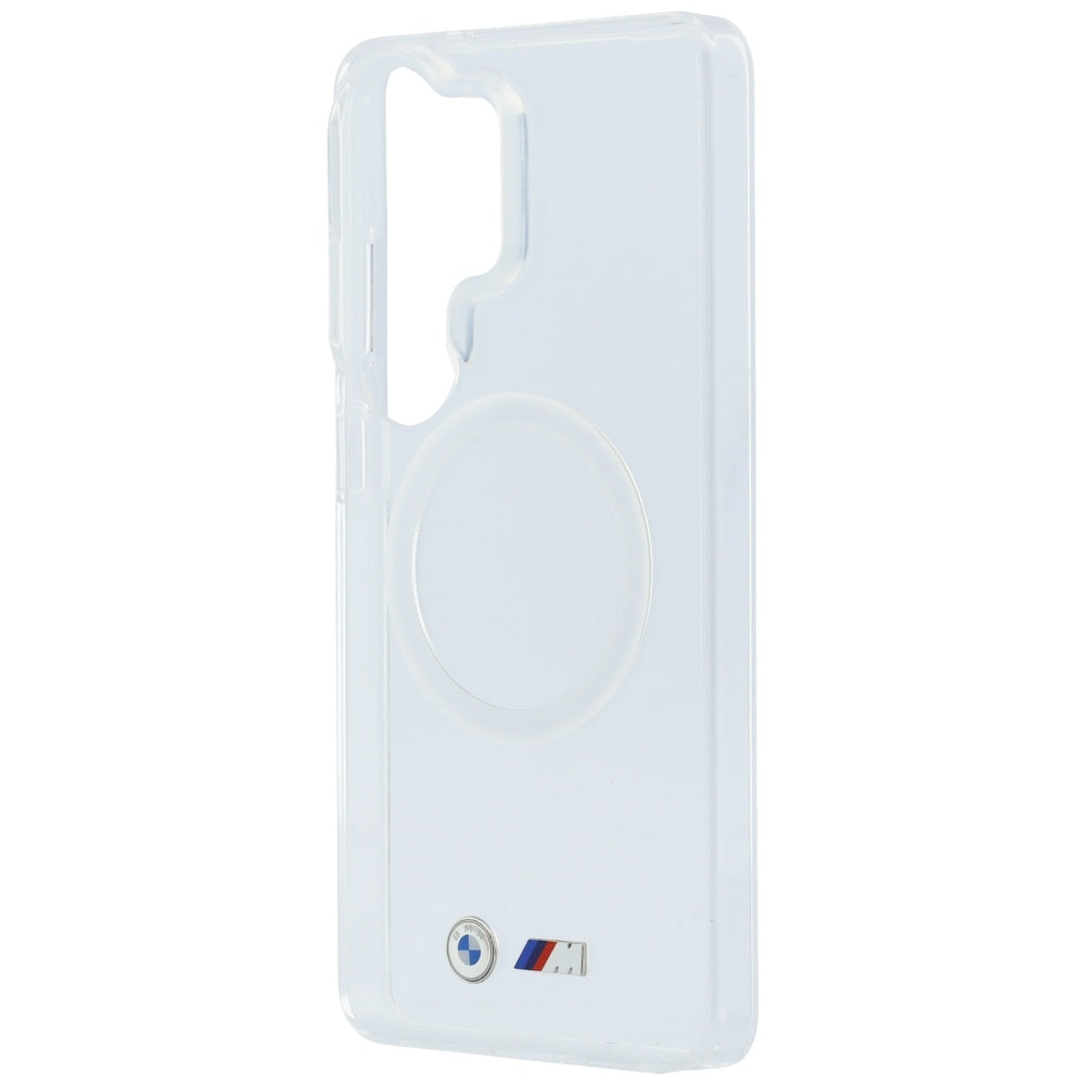 BMW IML smūgiams atsparus metalinis logotipas MagSafe Dėklas, skirtas Samsung Galaxy S26 Ultra - Transparent