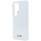 BMW IML smūgiams atsparus metalinis logotipas MagSafe Dėklas, skirtas Samsung Galaxy S26 Ultra - Transparent