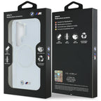 BMW IML smūgiams atsparus metalinis logotipas MagSafe Dėklas, skirtas Samsung Galaxy S26 Ultra - Transparent